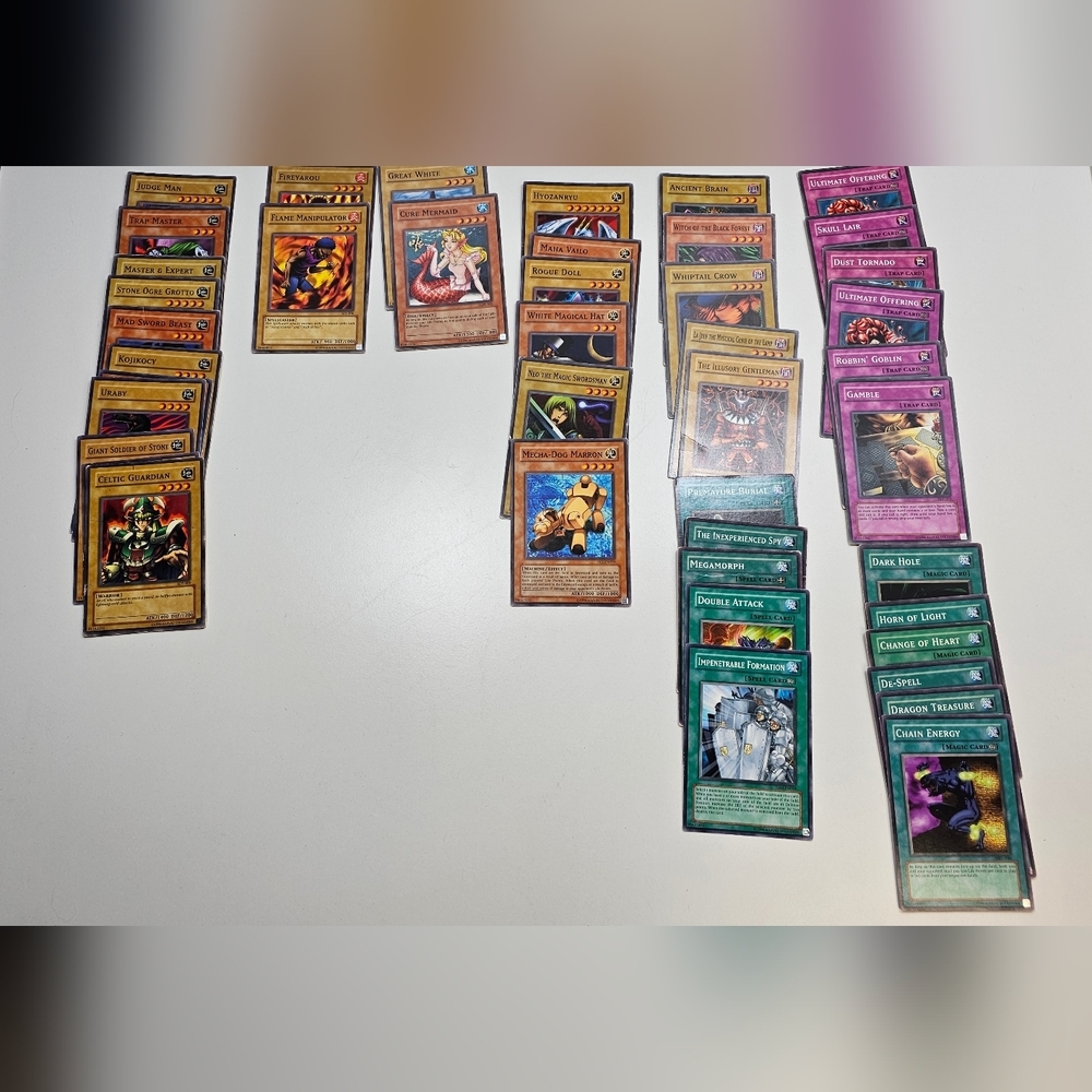 Vintage 1996  Yu-Gi-Oh Cards